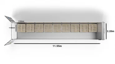 CHEP-Pallets-in-40ft-UltraFreezer-Refrigerated-Container