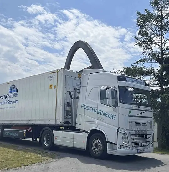 Cold Storage at Austrian Formula 1 Race –Refrigerated Containers