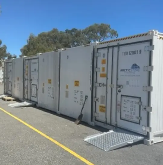Cold Storage for Tip Top Bakery – Refrigerated Containers