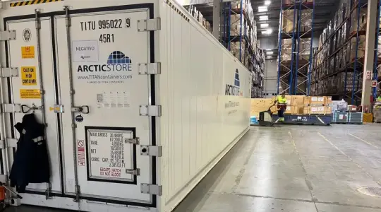 ArcticStore refrigerated containers for hire