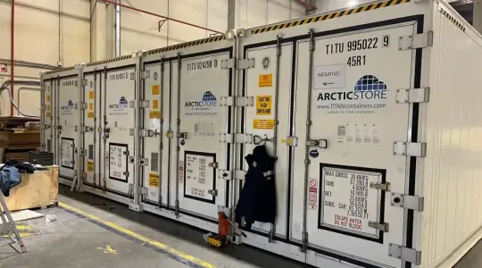 ArcticStore refrigerated containers for hire